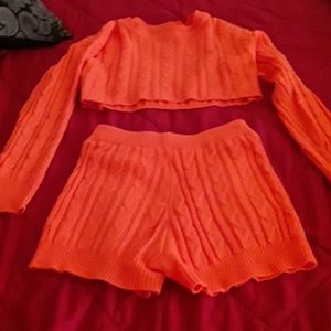 I am selling this two-piece suit from Fashion Nova